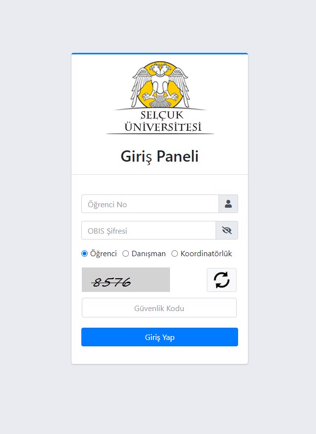   S.Ü. Engelli Öğrenci Bilgi Sistemi oluşturuldu  ,yeni sayfanıza baktınız mı ?